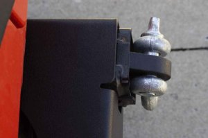 Jeep Wrangler Unlimited JKU Bumper D-Ring Mount - Rear - Fishbone Offroad - Frame Horn - Black - `07-`18